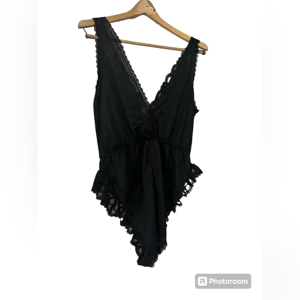 Nightie with cover black size 12-14
